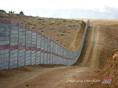 دیوار پیش ساخته بتنی پازلی طرح طوبی